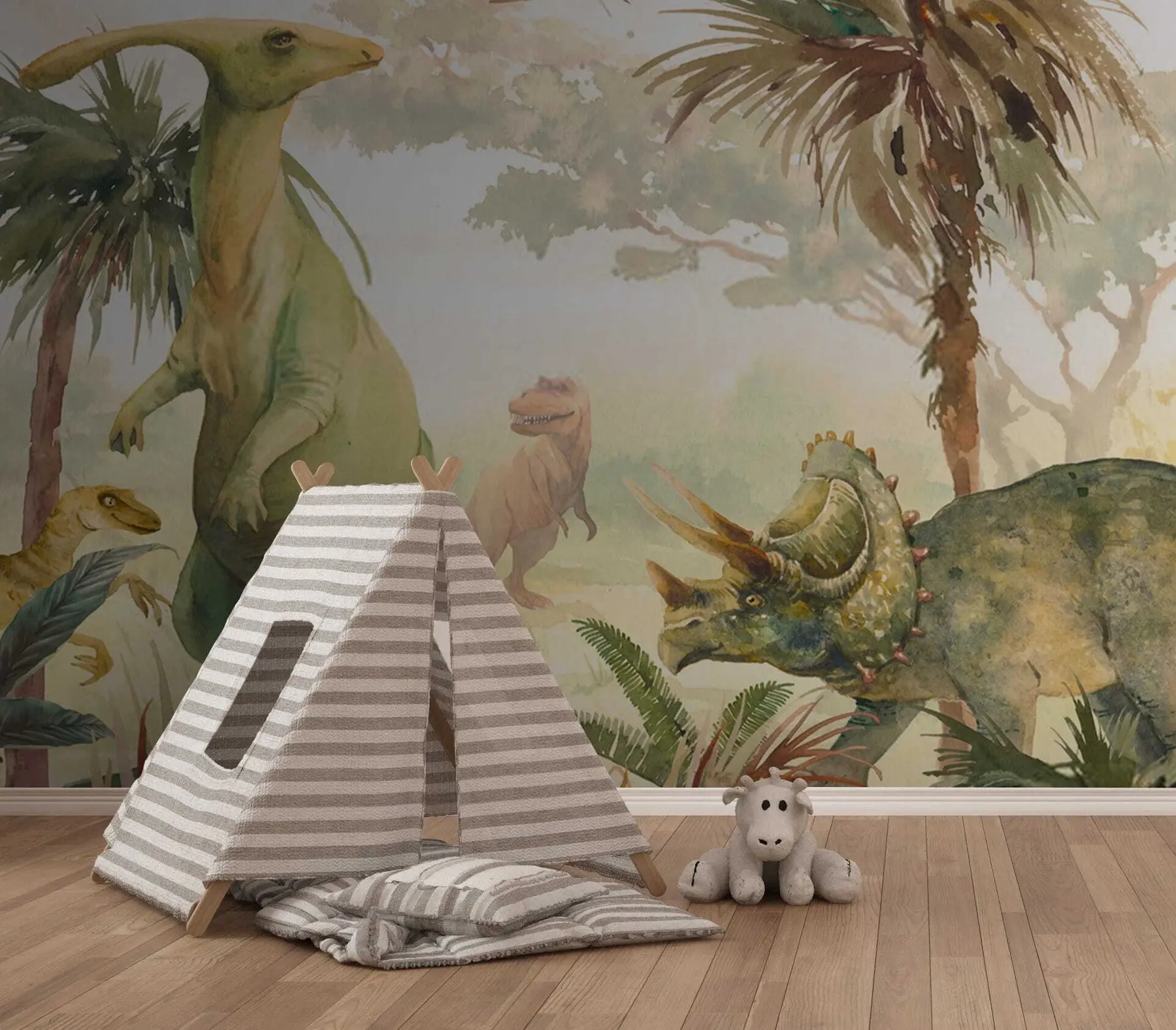 murales de pared Mundo de dinosaurios u51253