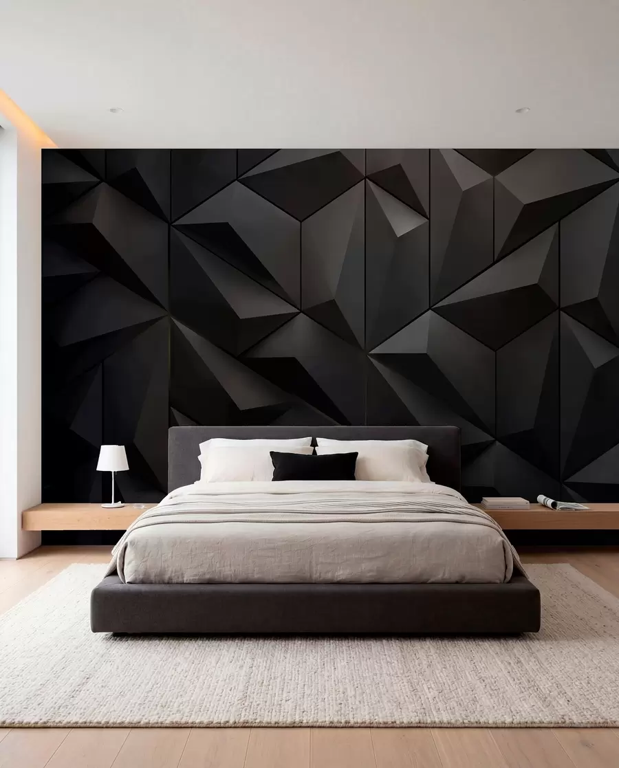murales de pared Paneles triangulares u79936