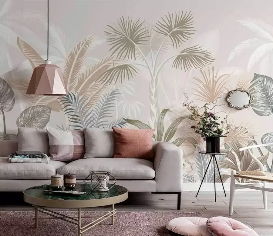 murales de pared Palmeras del paraiso u06685