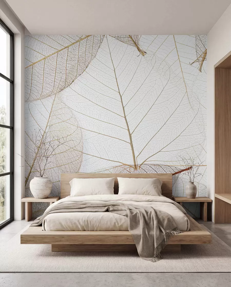 murales de pared Hojas transparentes u24439
