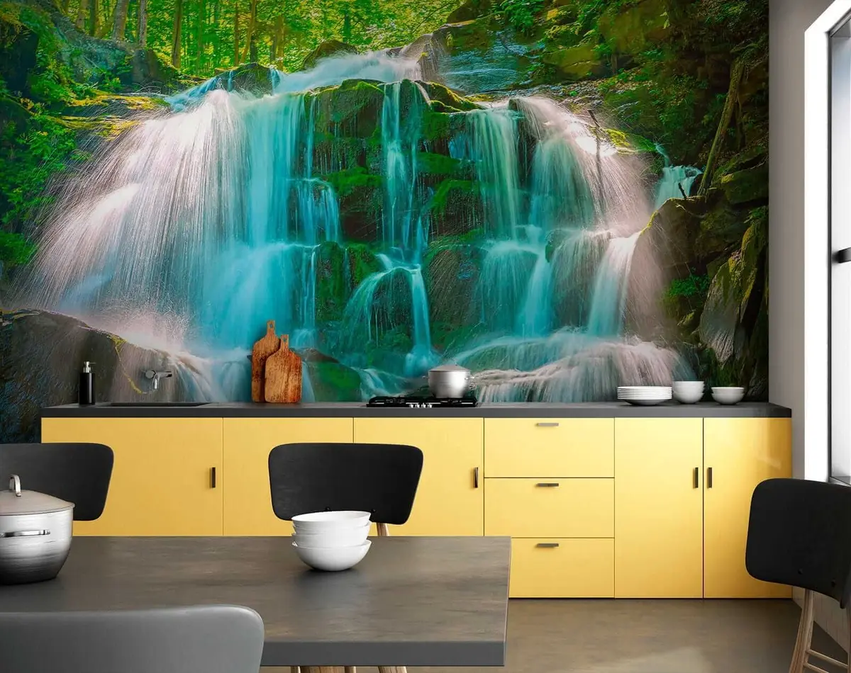 Murales de pared Cataratas azules u26143 murales de pared Cataratas azules u26143