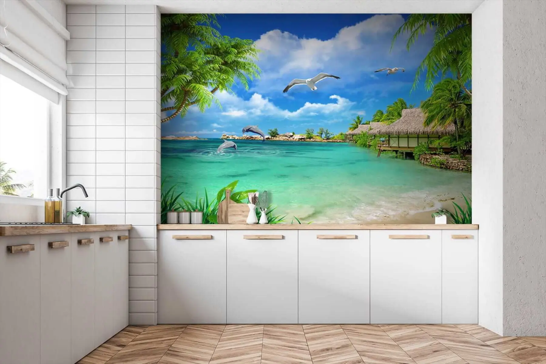 murales de pared Isla del Paraiso u26969