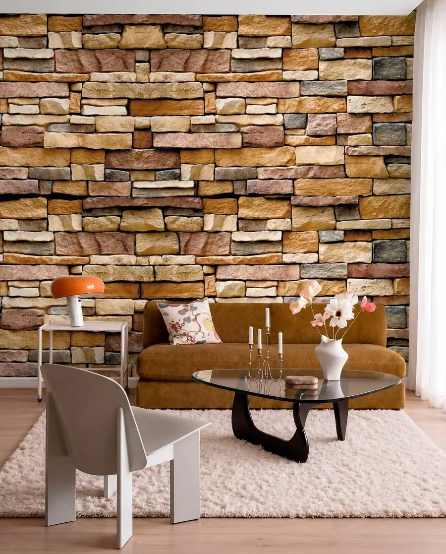 murales de pared Pared de piedra u52545