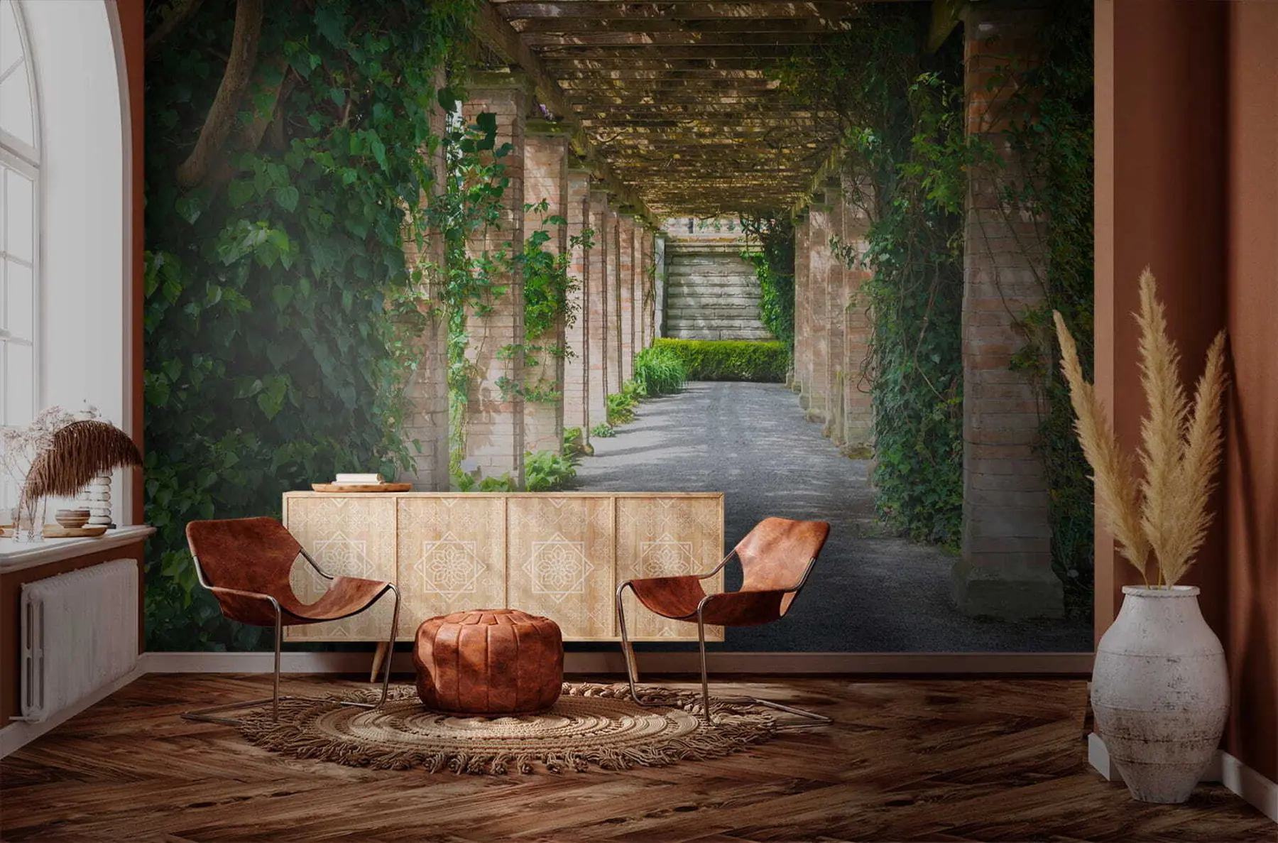 murales de pared Patio italiano u53299