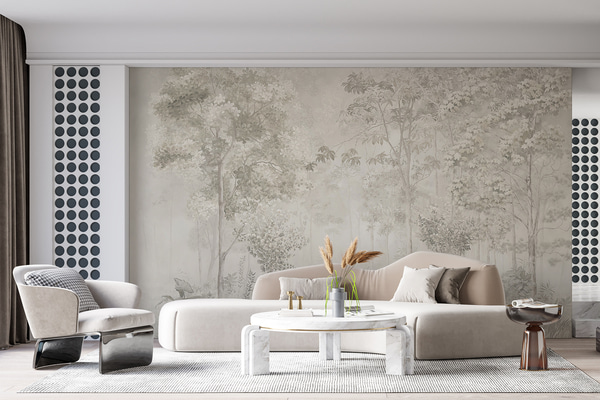 Fotomurale Papel pintado Bosque encantador, Fotomurales estilo Oriental, u78448 : uwalls.ar