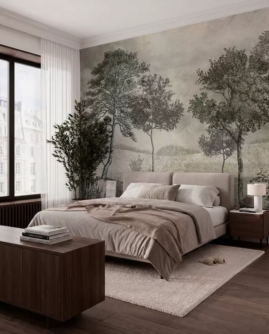murales de pared árboles antiguos u80030