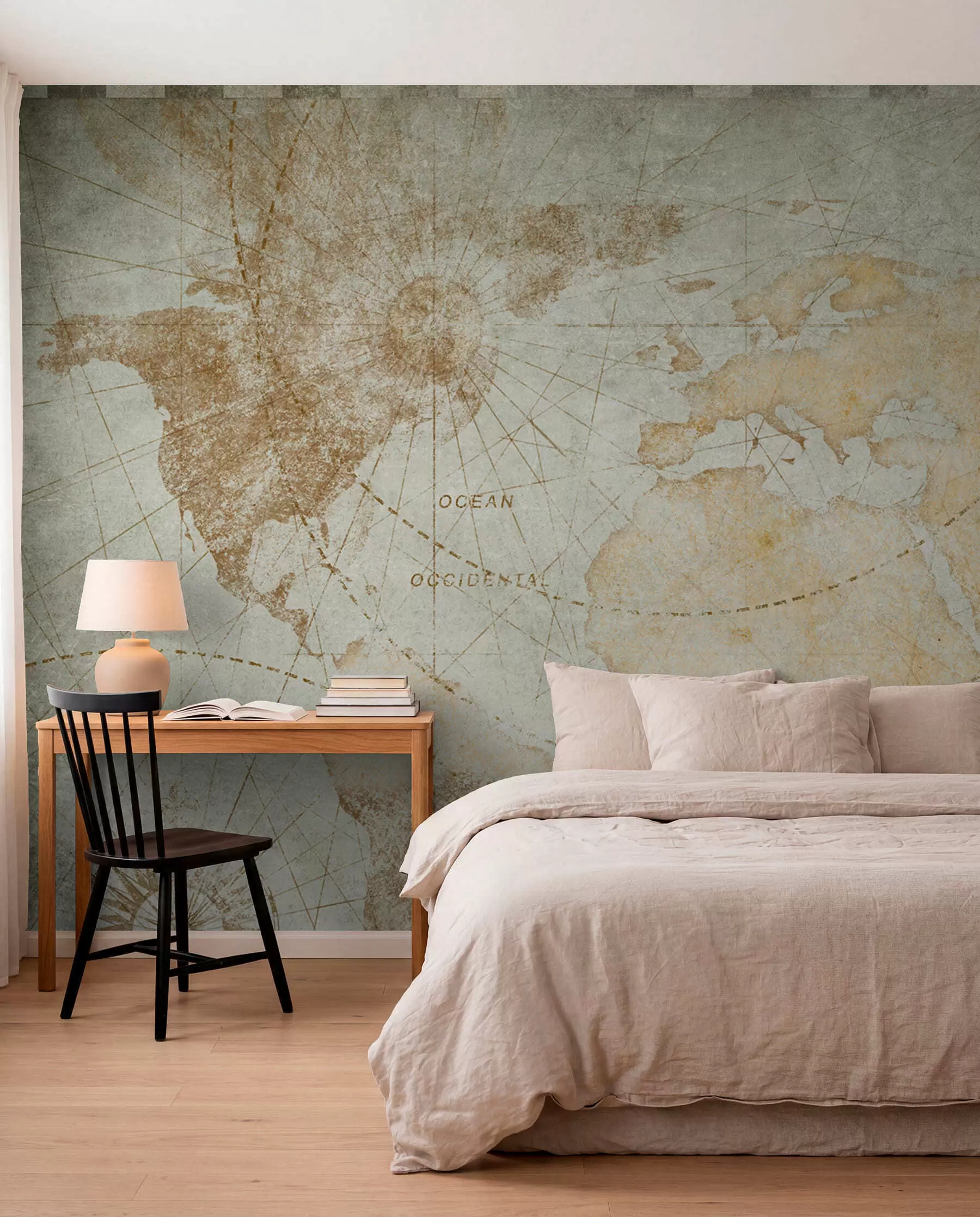 murales de pared Atlas de viajes antiguos u71325