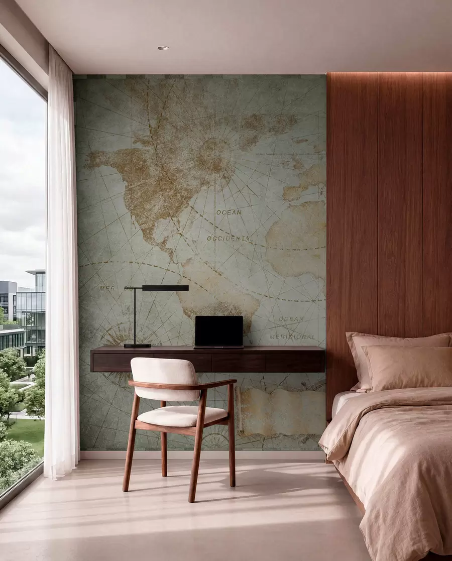 murales de pared Mapa antiguo u71325