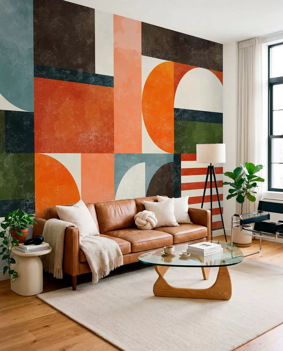 murales de pared Decoración retro u71427