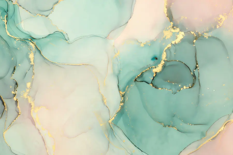 murales de pared Mármol azul u20877