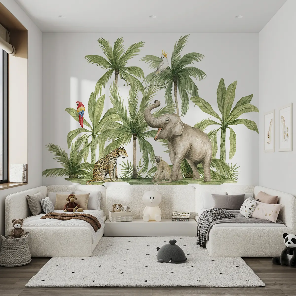 murales de pared Bosque y aventura w00084