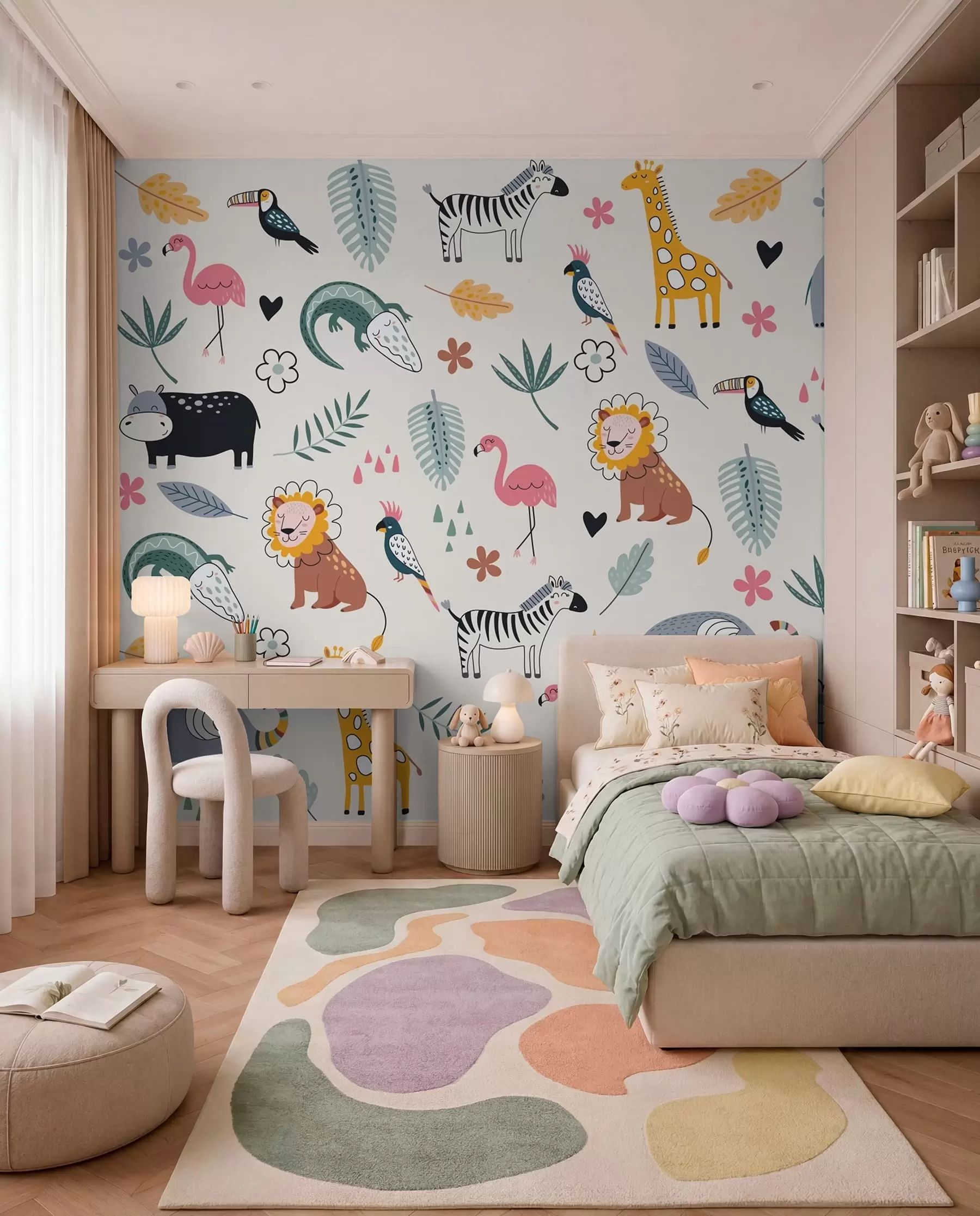 murales de pared Juego y susurro w00555
