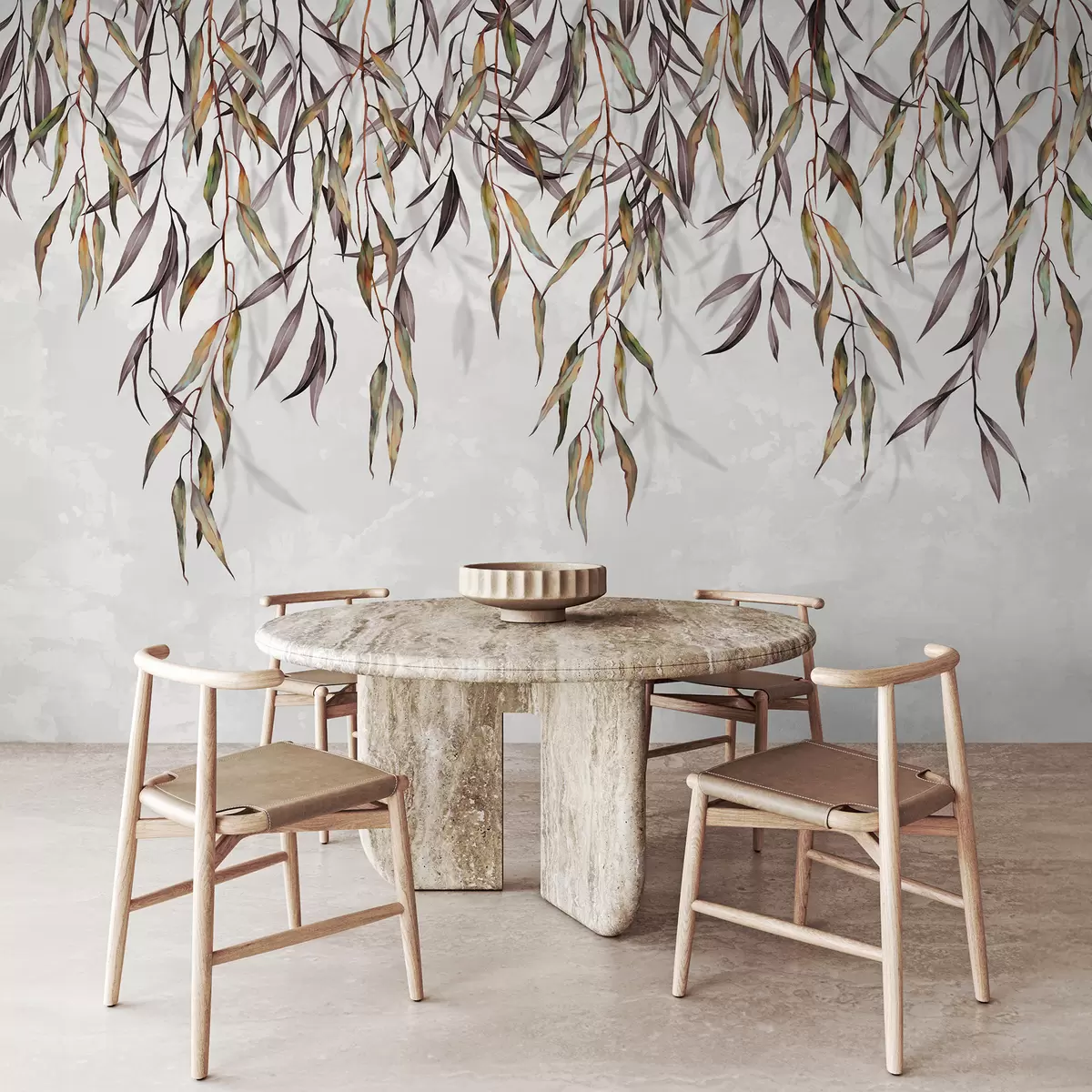 Murales de pared Hojas colgantes w00845v1 murales de pared Hojas colgantes w00845v1