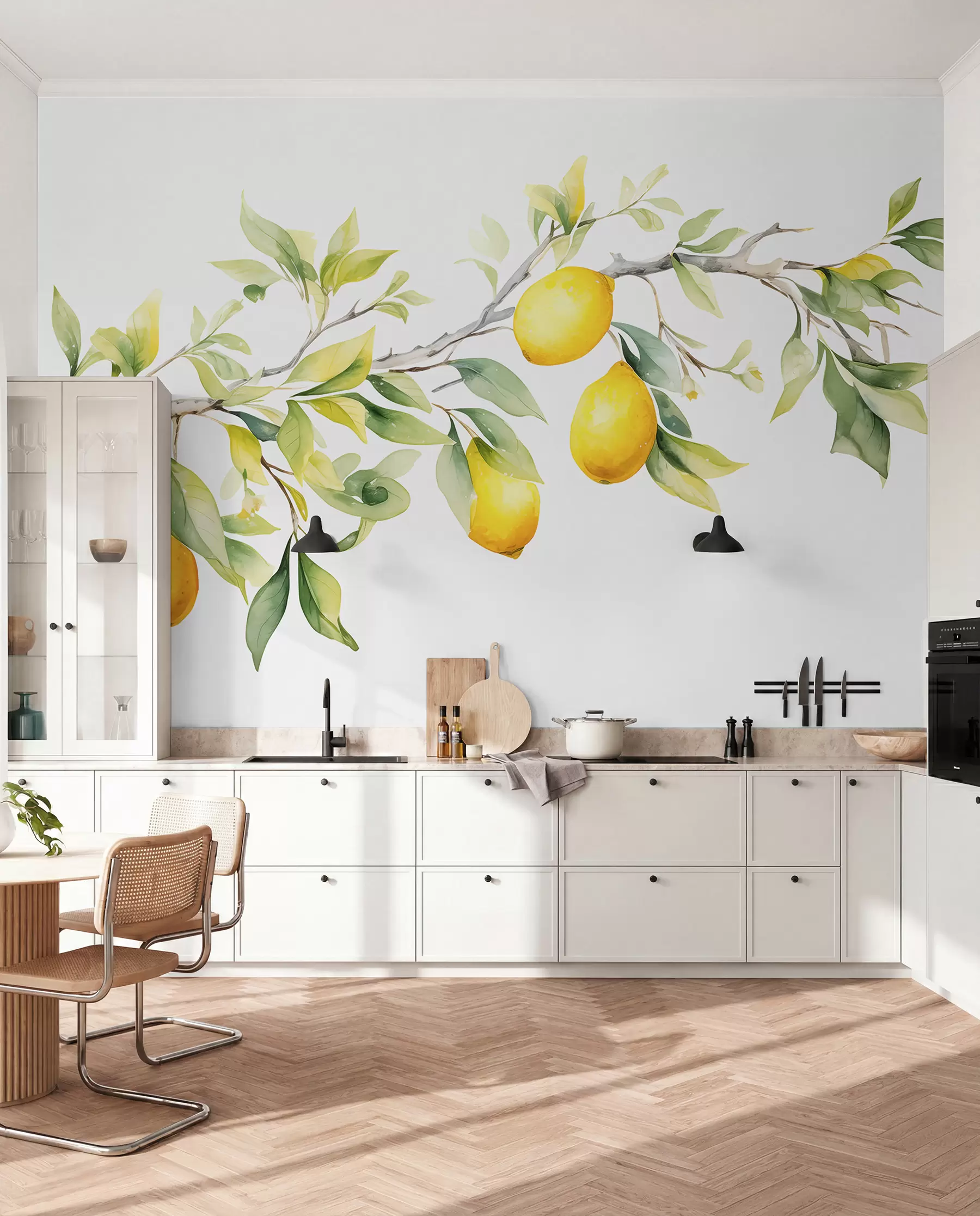 murales de pared Limones en la rama w08096