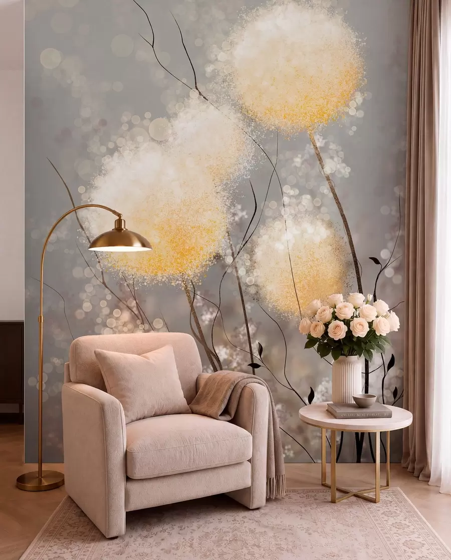 murales de pared Flor de diente de león de hadas u33910