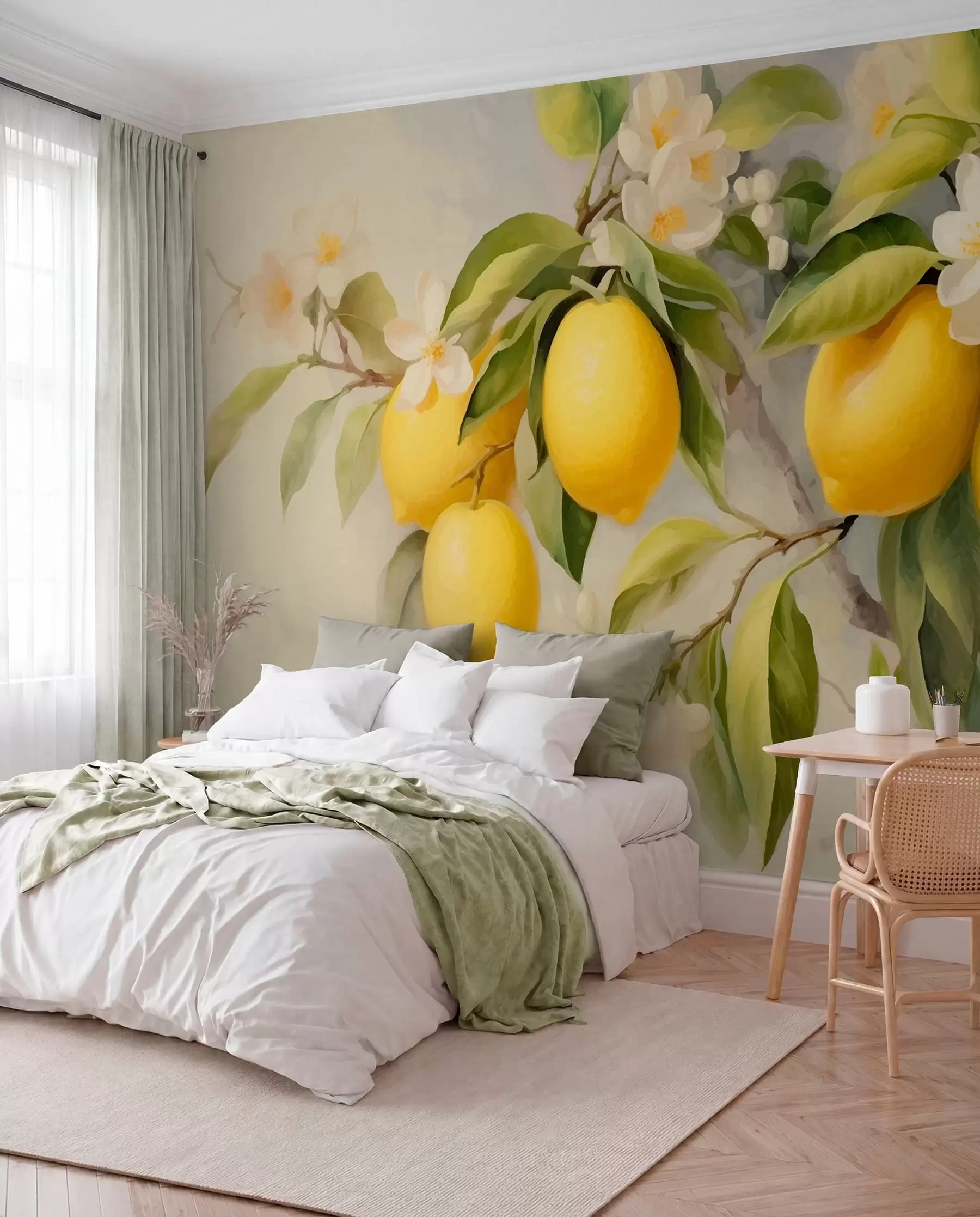 murales de pared limones w01136