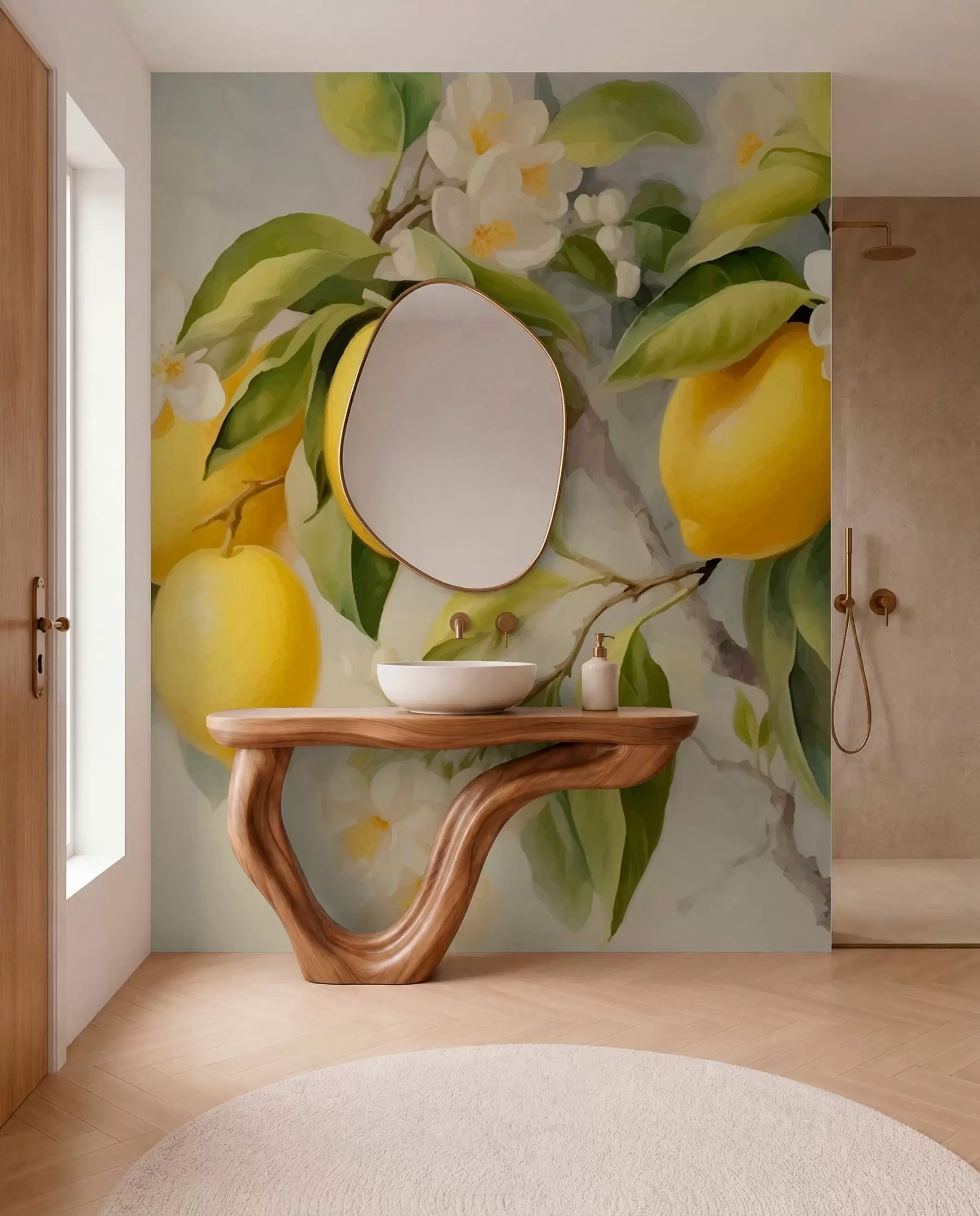 murales de pared limones w01136