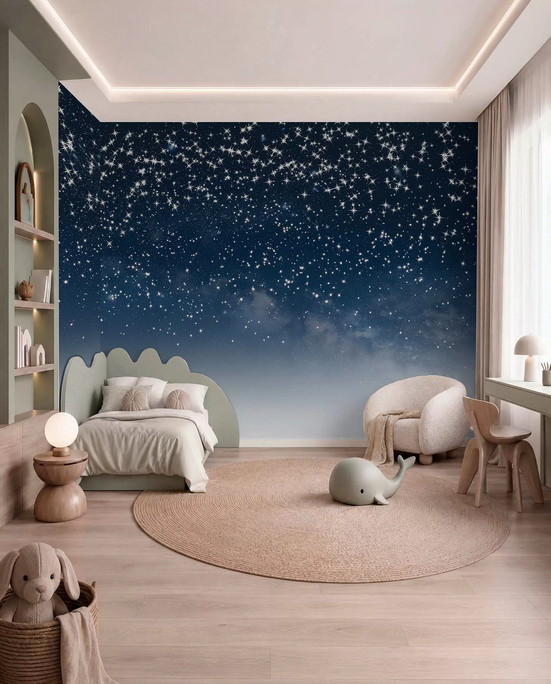 murales de pared Lluvia de estrellas w01797v1