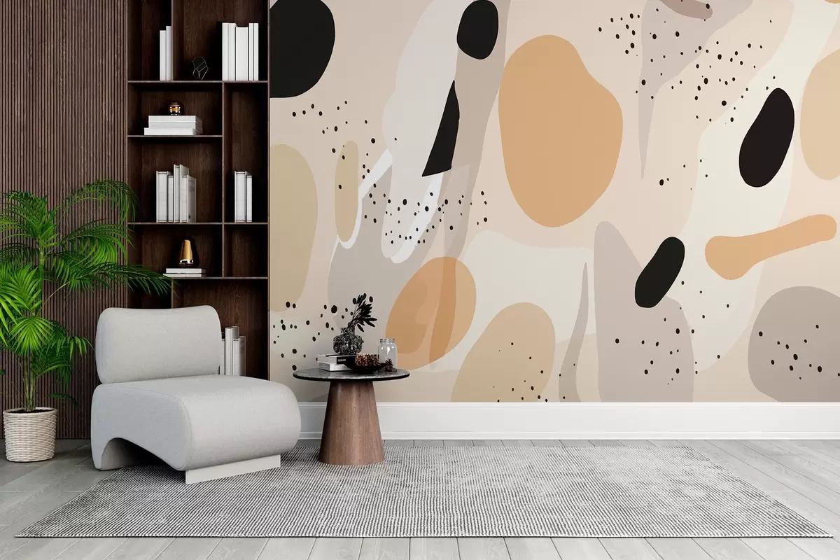 murales de pared Puntos w01903