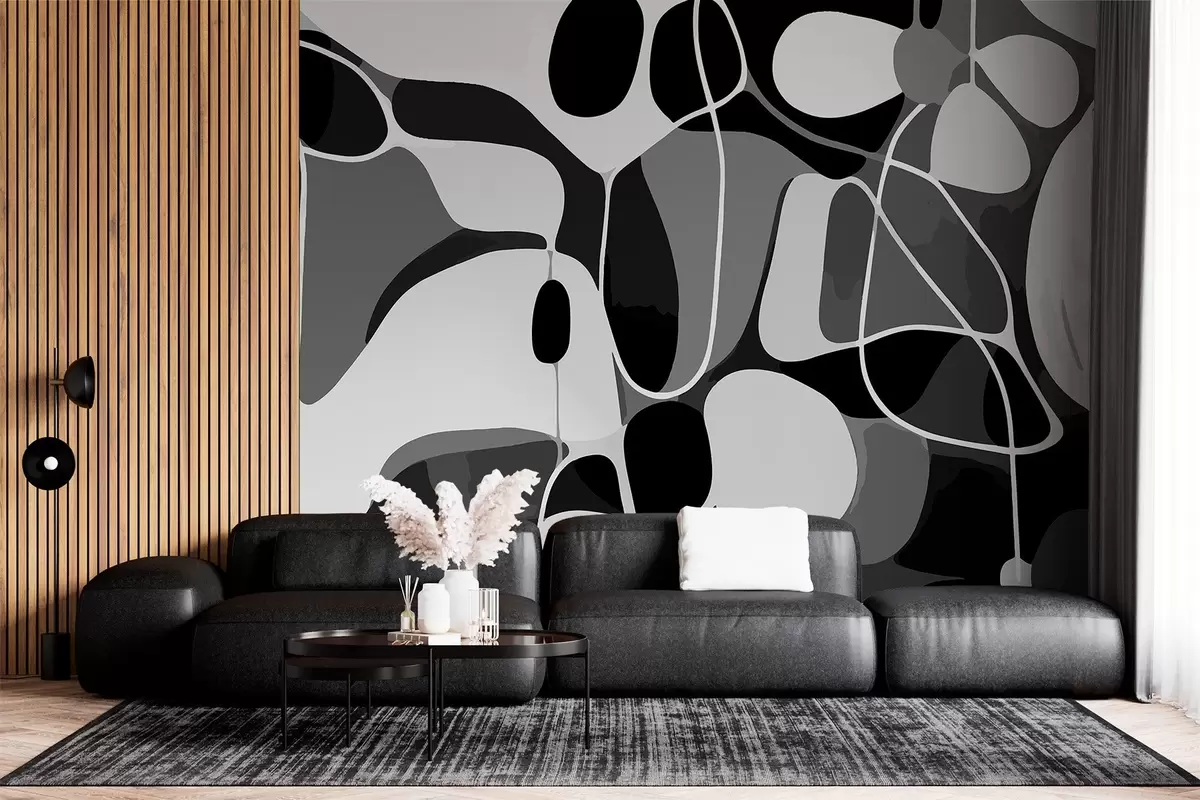 murales de pared Abstracción w01910v3