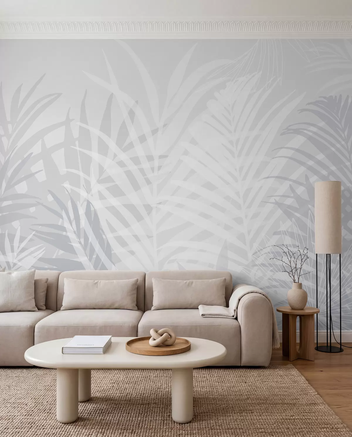 murales de pared Sombras de palmeras — Hielo w02026v3
