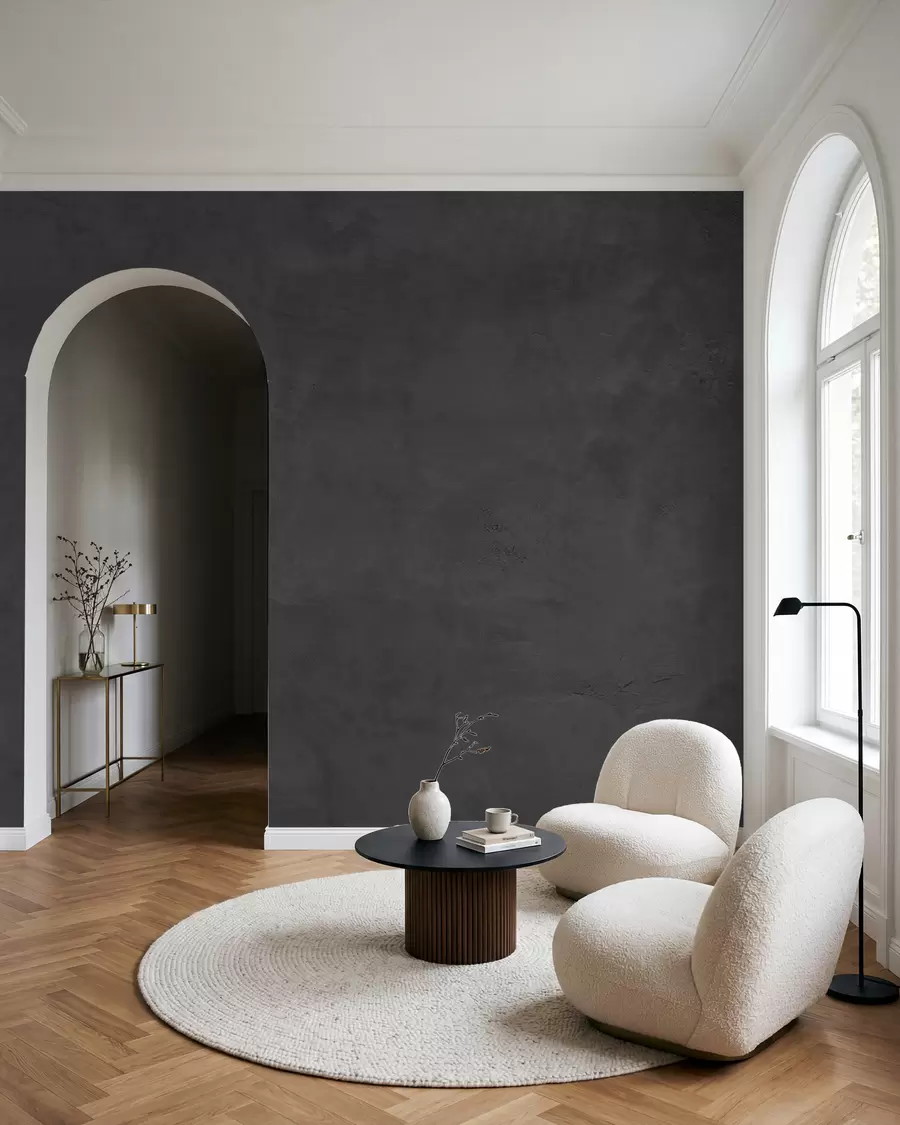 murales de pared Concreto en antracita w02553