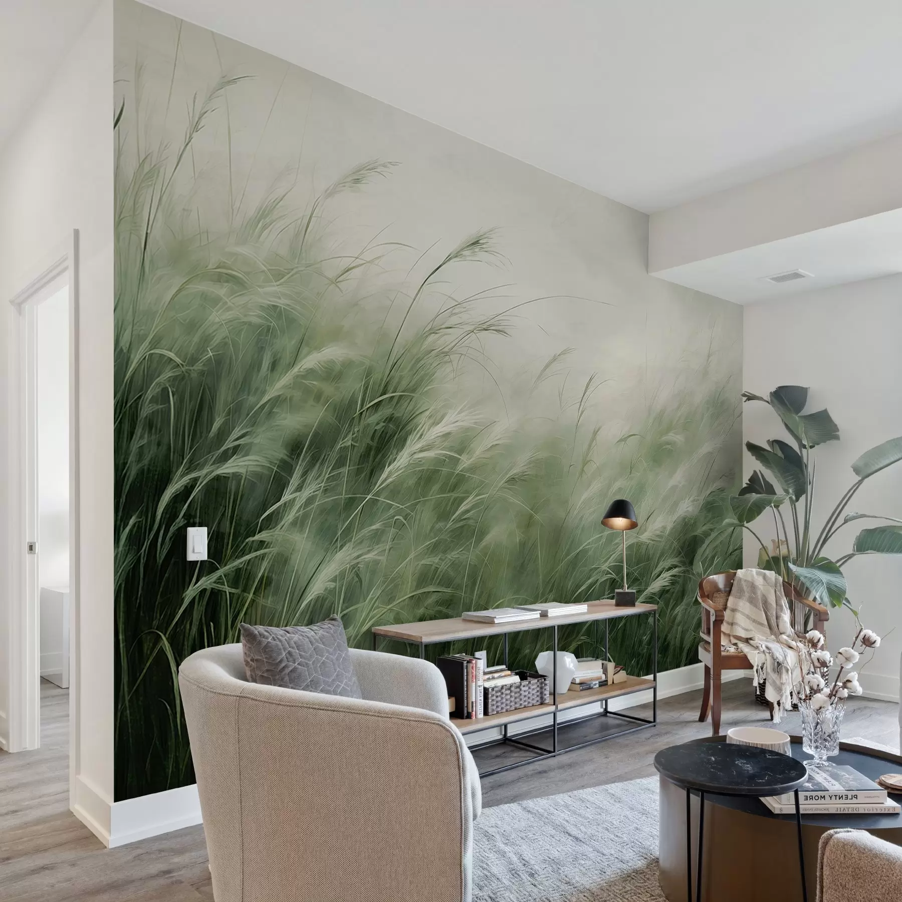 murales de pared Paz en la hierba w02985v3