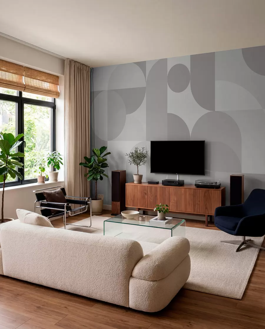 murales de pared Elegante tendencia geométrica w03058v1