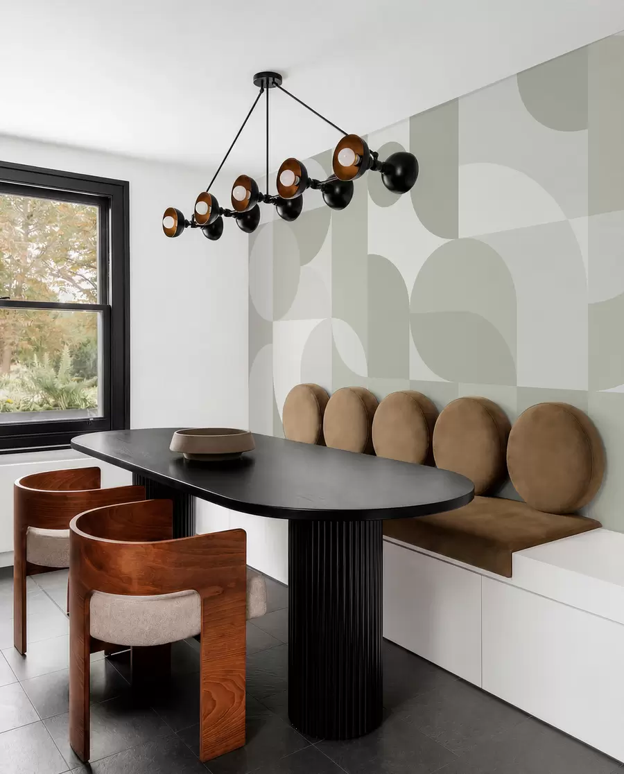 murales de pared Elegante tendencia geométrica w03058v2