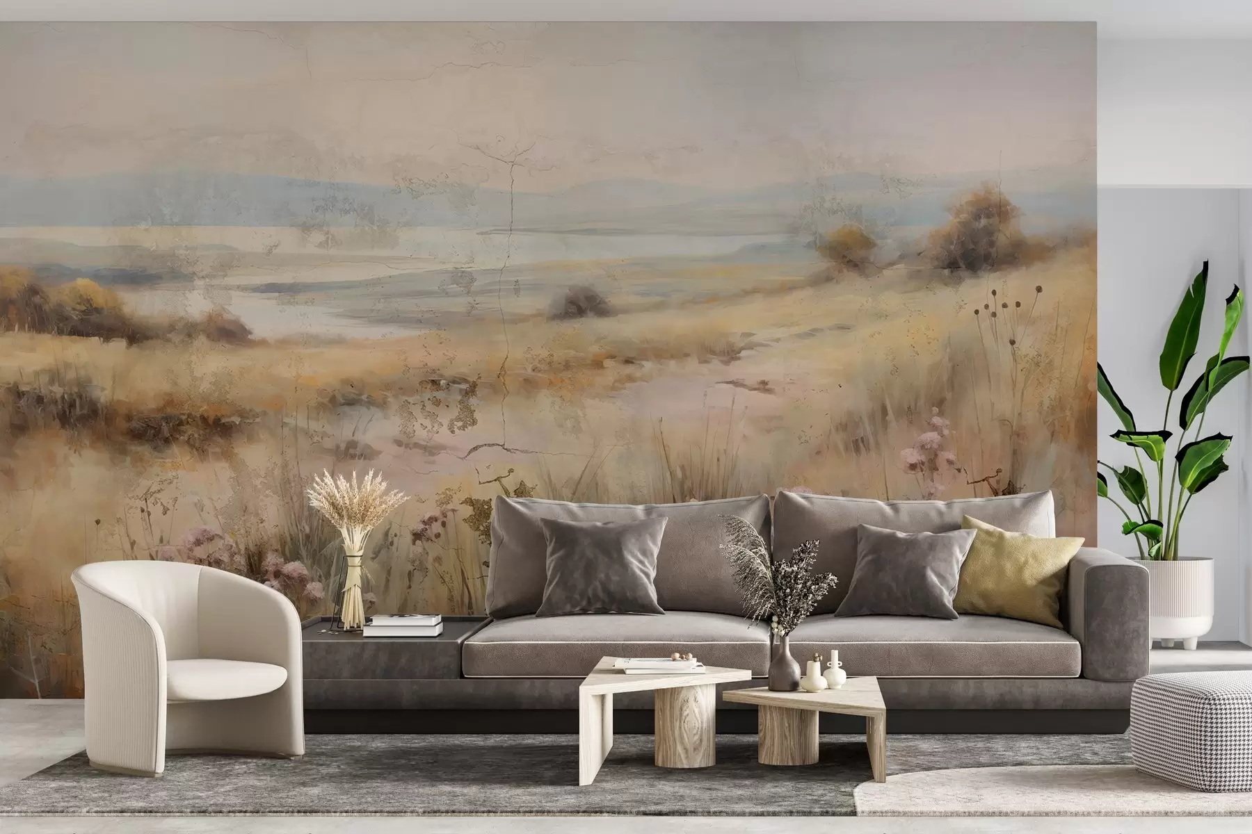 murales de pared Paisaje moderno w03203
