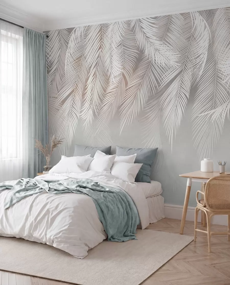 murales de pared hojas colgantes u53114
