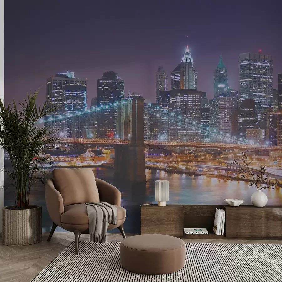 murales de pared Puente de Brooklyn, Nueva York u57210