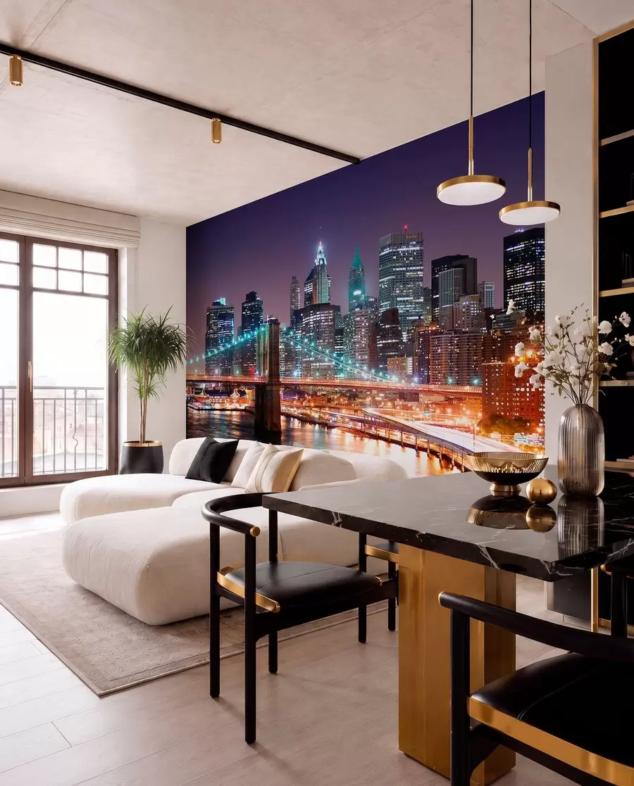 murales de pared Puente de Brooklyn, Nueva York u57210