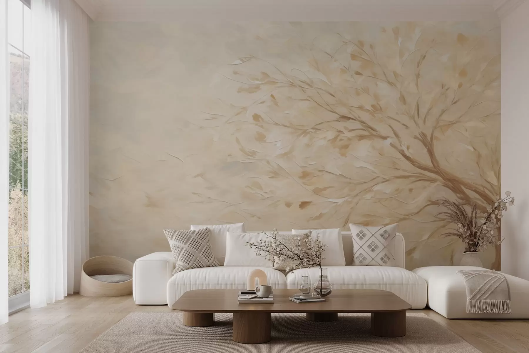 murales de pared Árbol delicado w03698