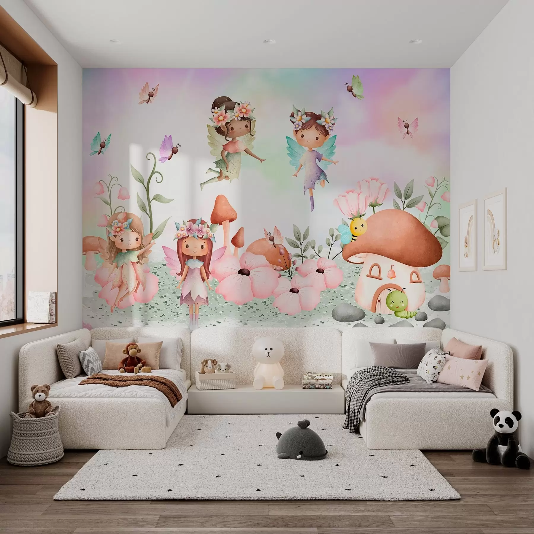 murales de pared Hadas de cuento w03726