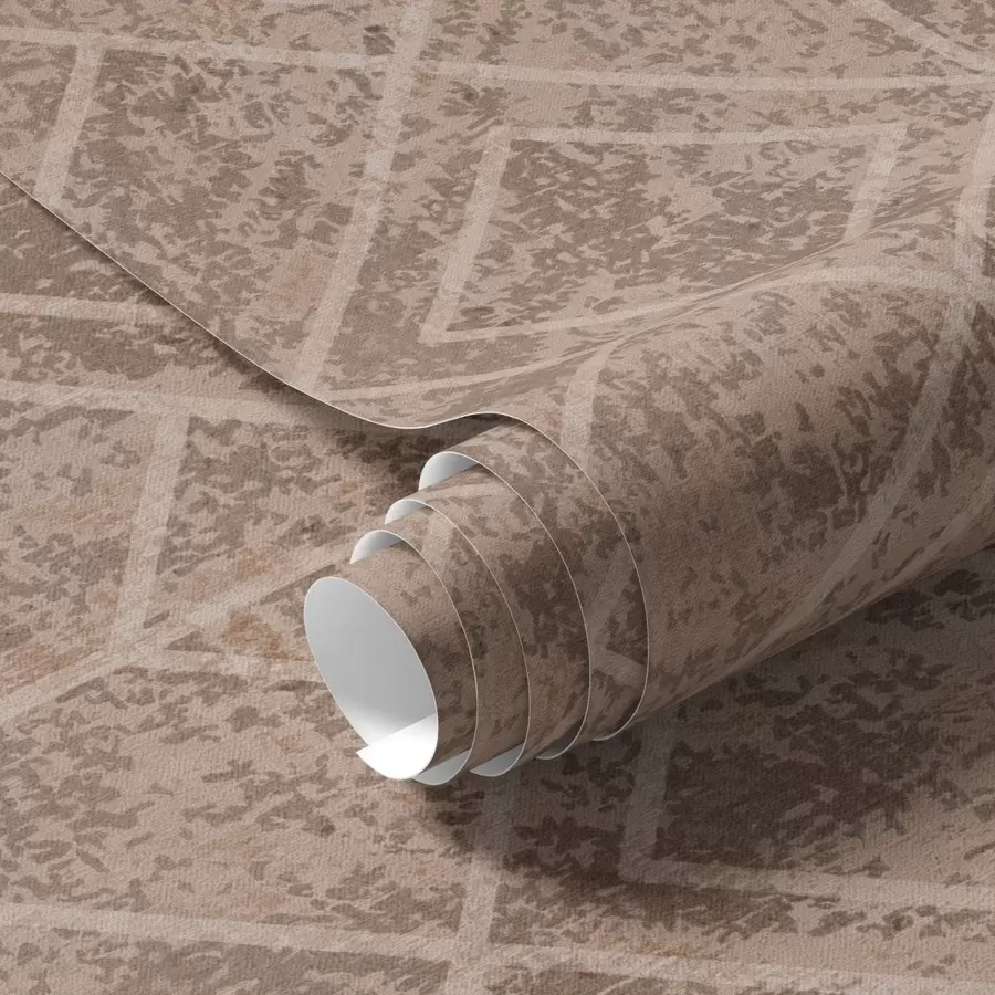 murales de pared Rombos geométricos sobre fondo texturizado a00141