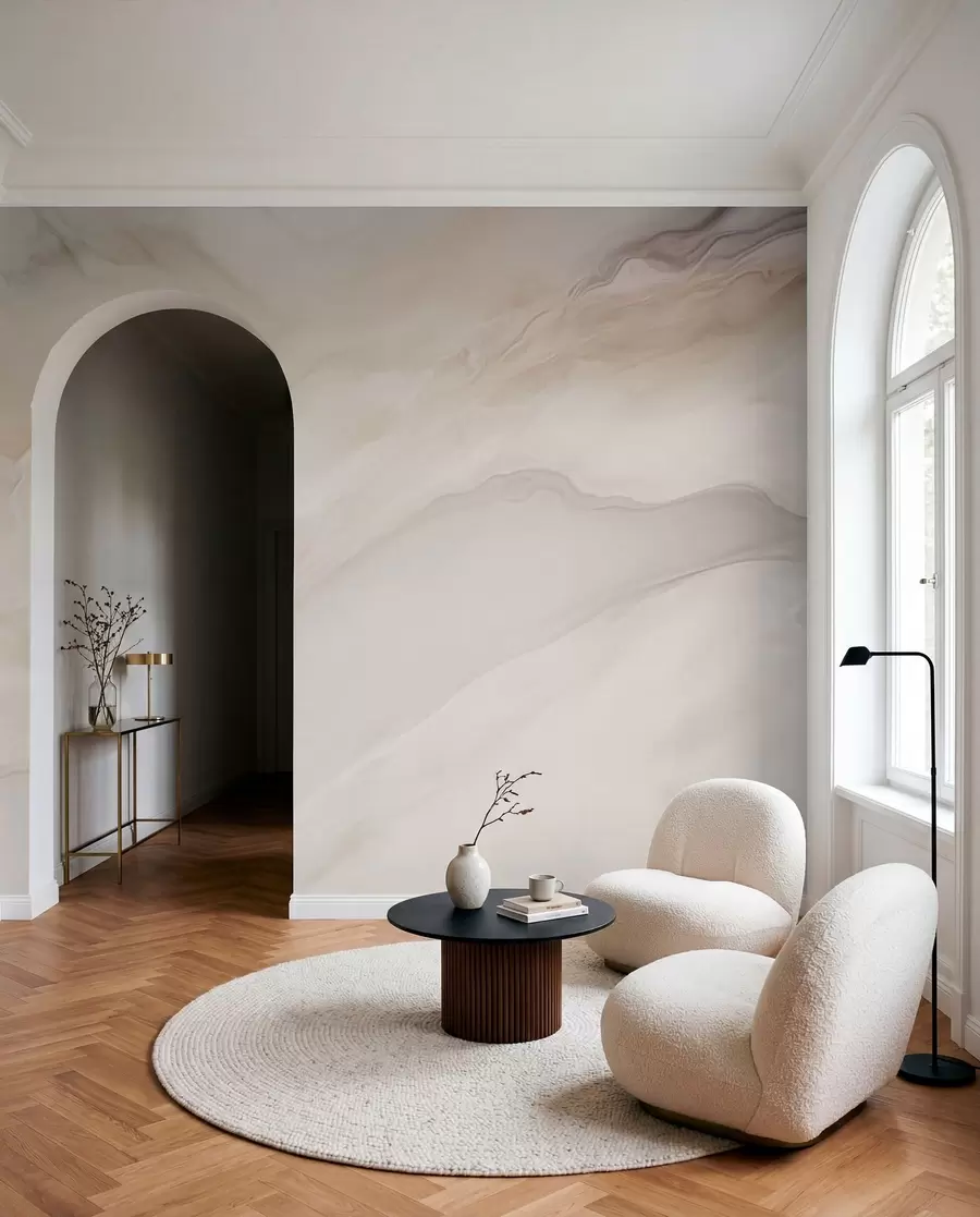 murales de pared Ondas luminosas w03922