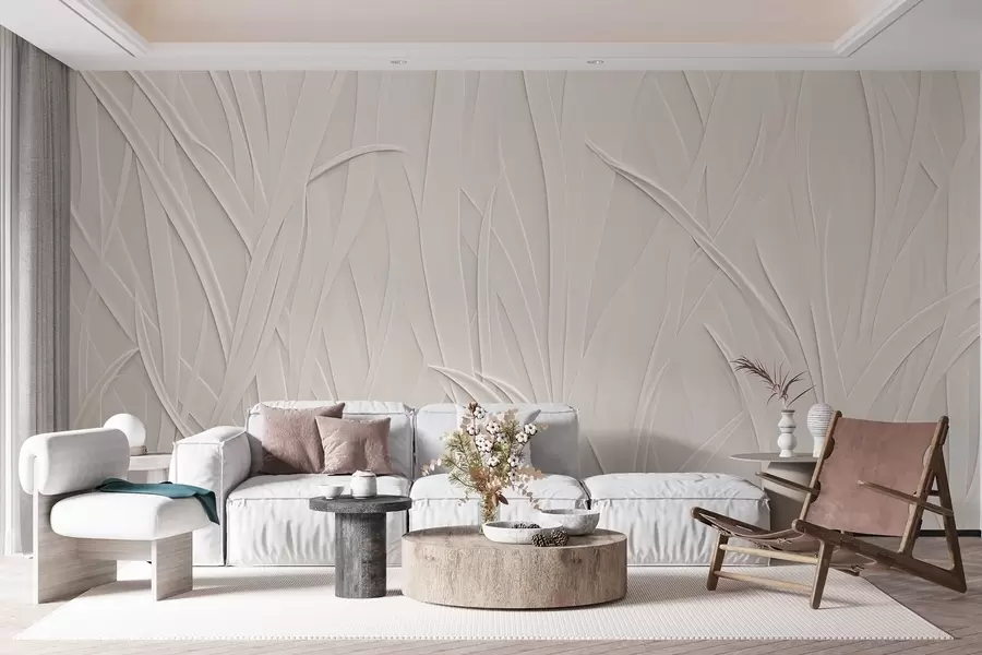 murales de pared Líneas curvas w03985