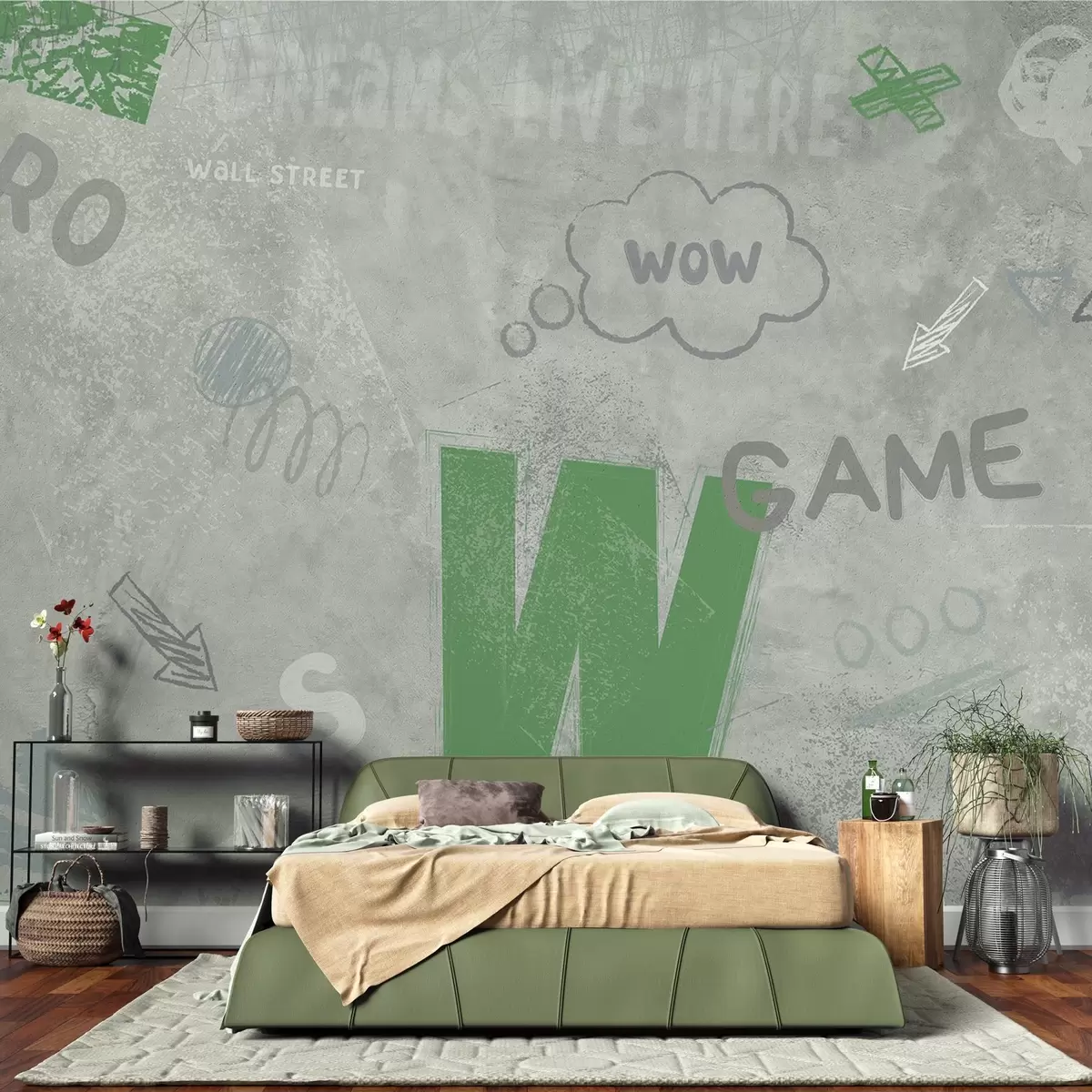 murales de pared Juego y promesa w04056v2
