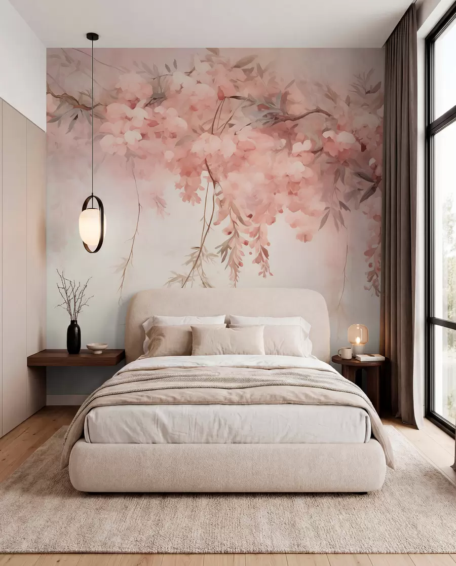 murales de pared Sucursal de primavera w09172