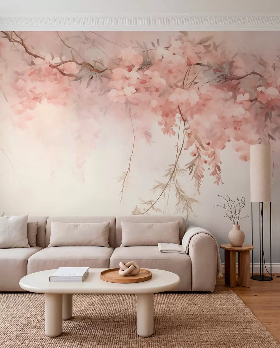 murales de pared Sucursal de primavera w09172
