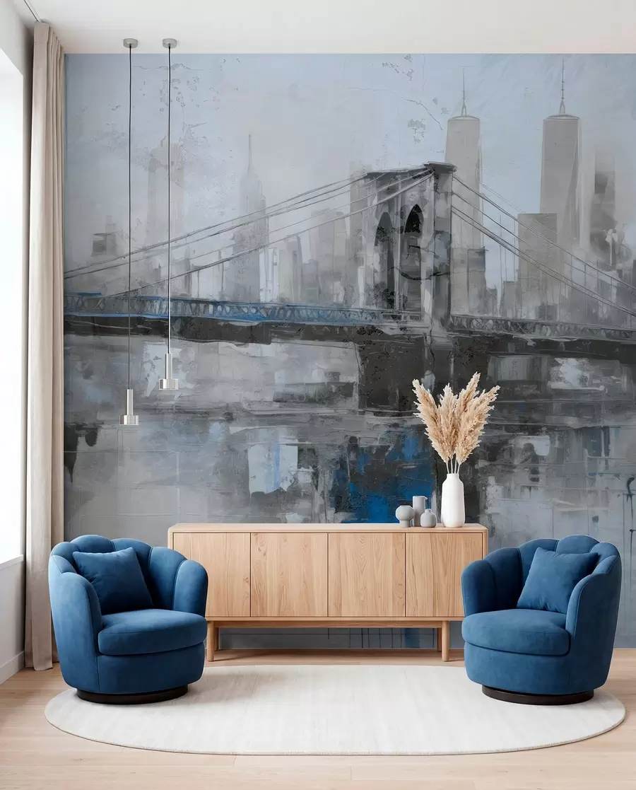 murales de pared Loftscape urbano w04192v1