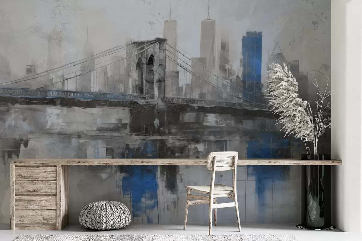 murales de pared Loftscape urbano w04192v1