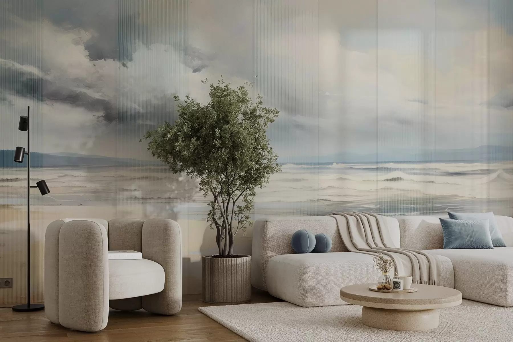 murales de pared Original Ocean Vista w04203