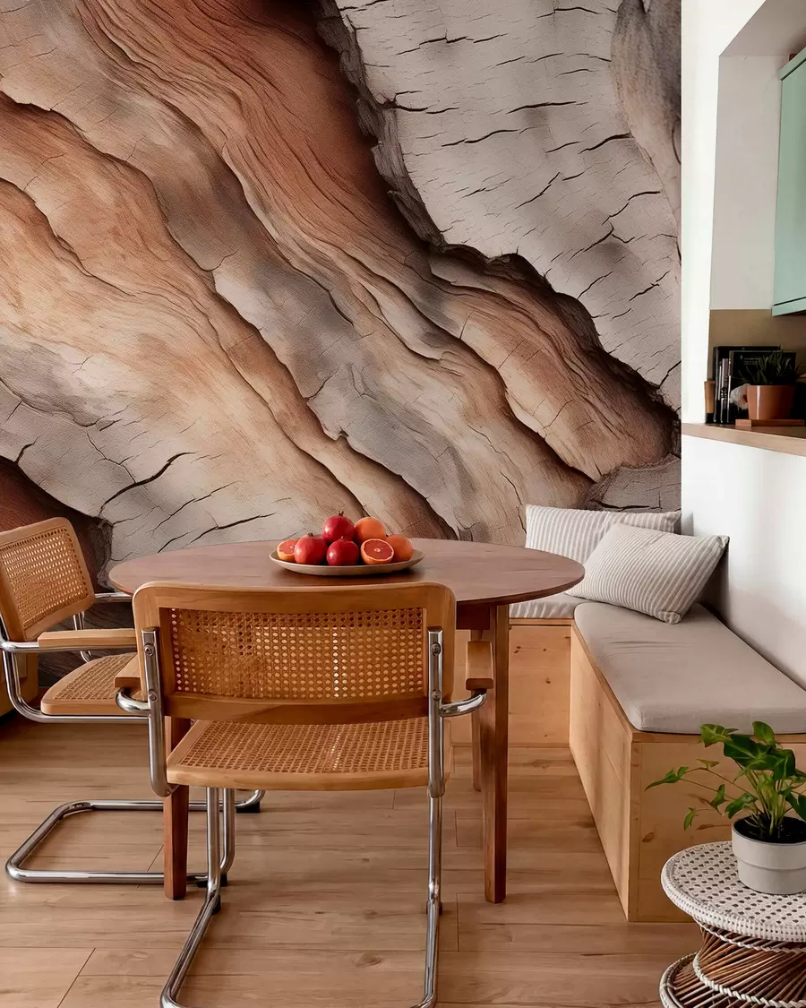 murales de pared Corteza de árbol w04299