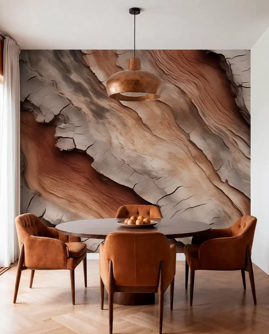 murales de pared Corteza de árbol w04299