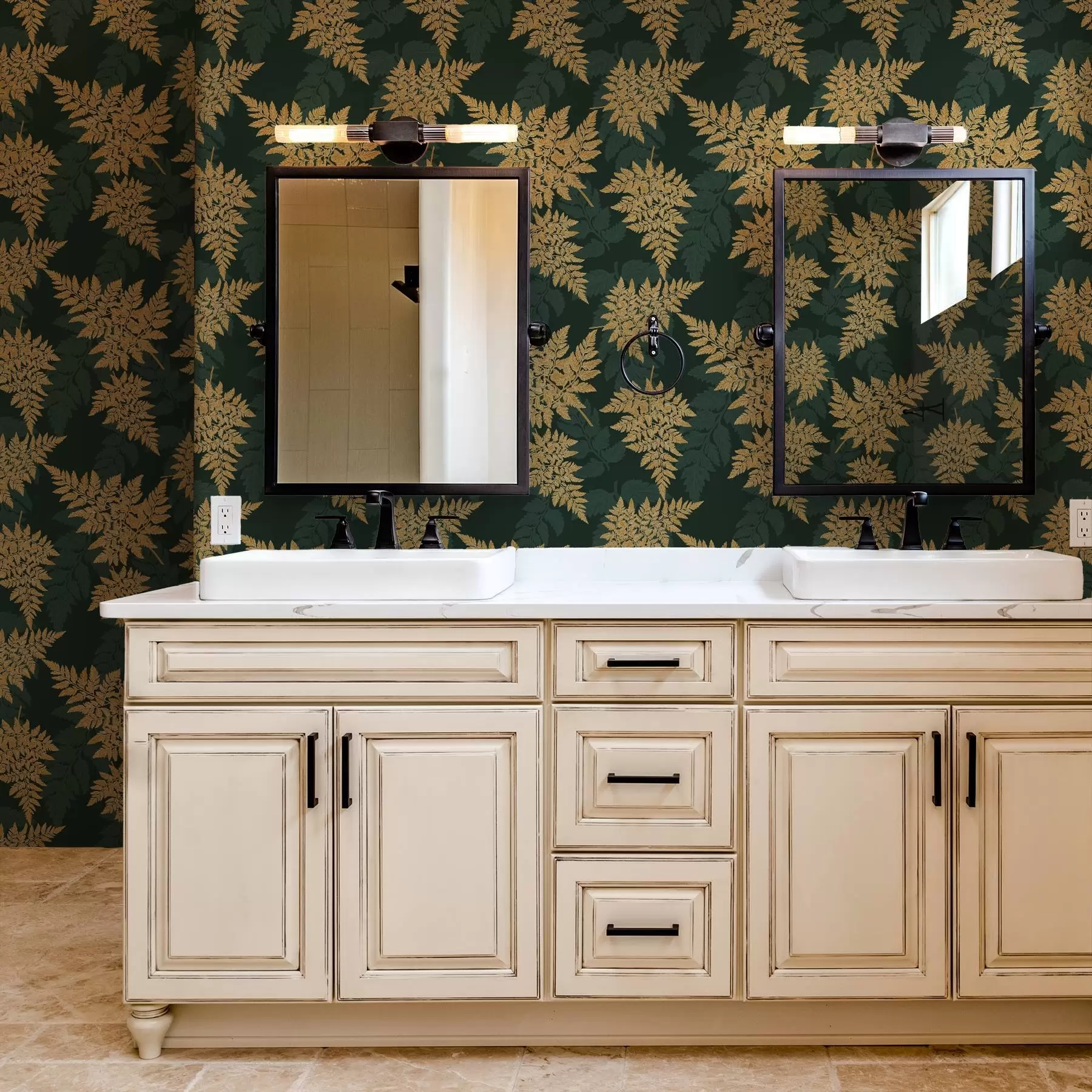 murales de pared Hojas tropicales a00418v1