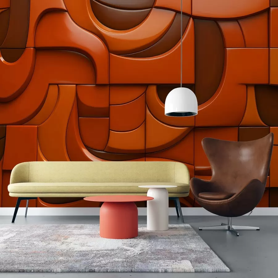 murales de pared Pared pintada en relieve w04321v1