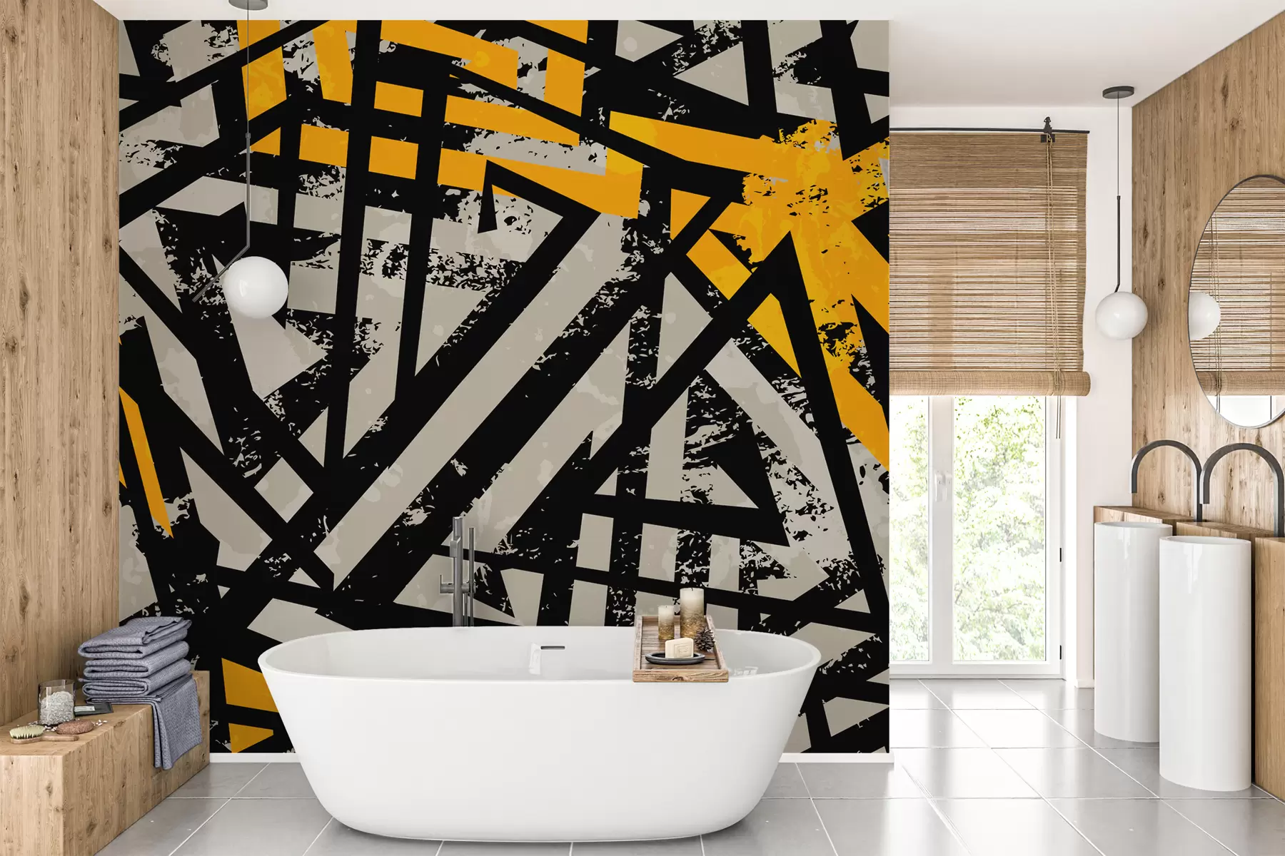 murales de pared T-Graffiti autóctono u71795