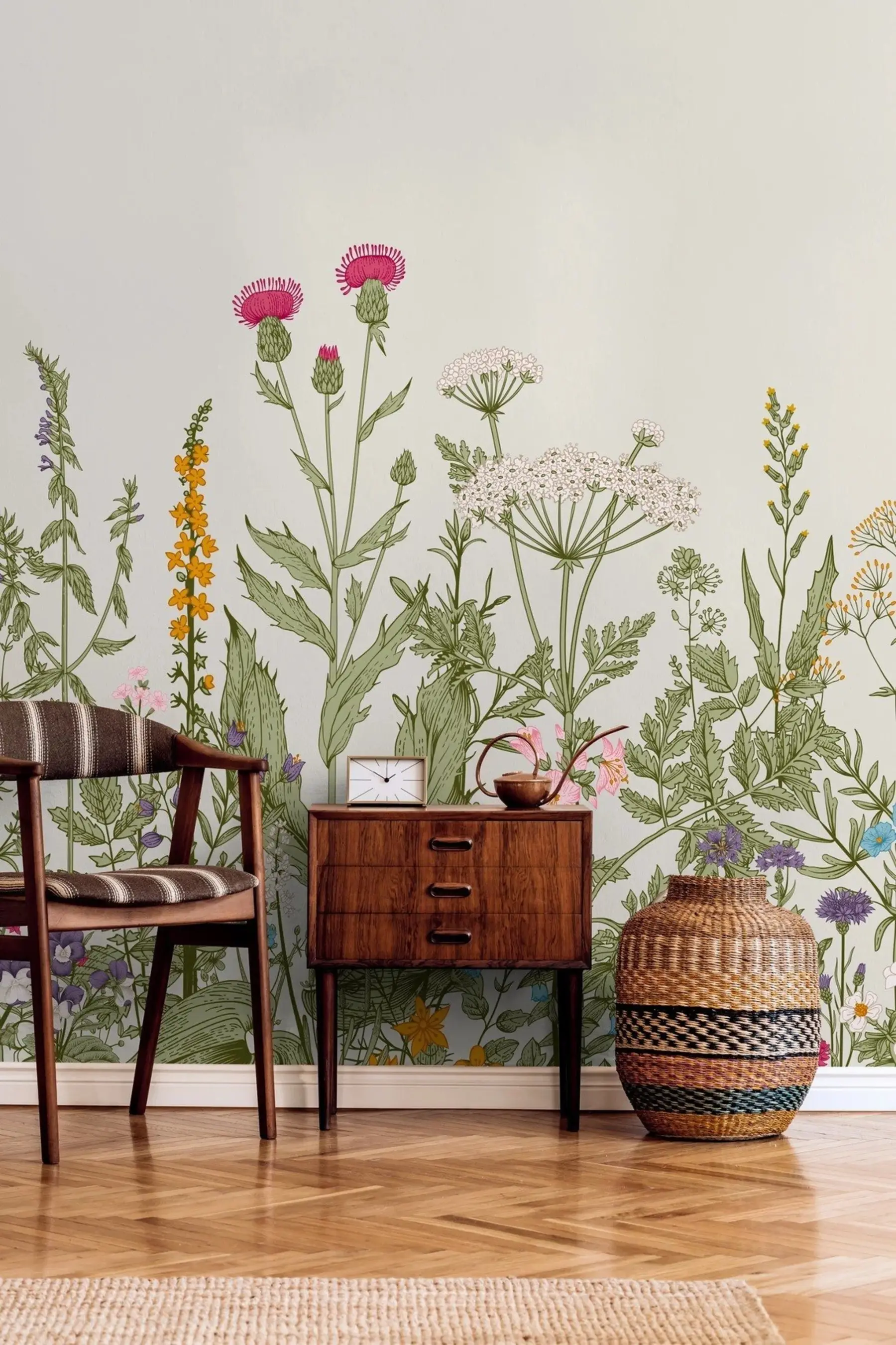 murales de pared Plantas de estilo boho u71743